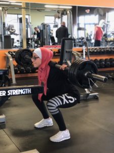 Lift Like A Woman! Be inspired by Rana Alsharif and return to gym today.
