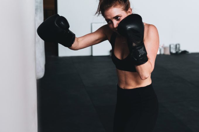 Learn how to protect yourself when kickboxing